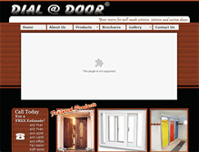 Tablet Screenshot of doors.com.ph